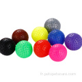 Toys de golf en plastique creux de couleur en gros